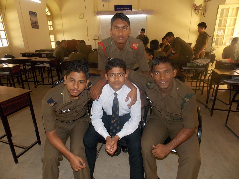 Amarnath Jadhav, Belgaum Military School