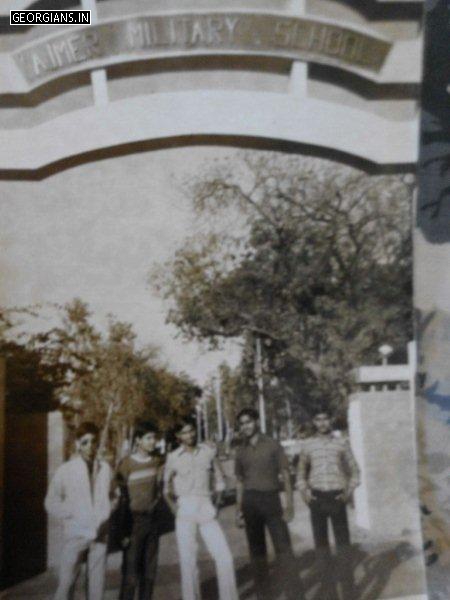 Asiem Mehra, Raj Singh at School Gate
