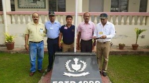 Upendra Singh Rana at Ajmer Military School Administration Block