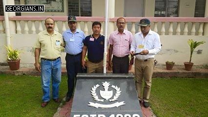 Upendra Singh Rana at Ajmer Military School Administration Block