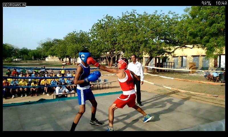 Aditya Lamba Boxing Match at RMSA