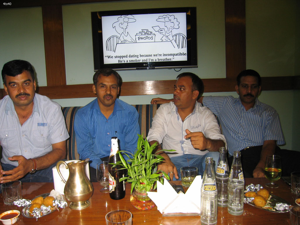 At Army Golf Course - Jitender Gill, Sushil Daila, Udairaj Singh Tanwar, Yashpal Yadav