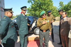 RAMS Ajmer Pricipal Colonel S K Sharma Lieutenant General Sumer Singh and Shri S K Lal Sir