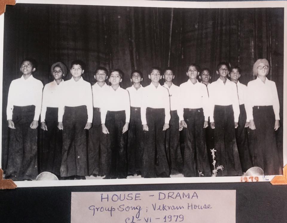 Group Song by Vikram House, Class 6th 1979