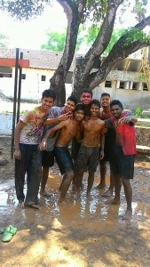 Holi Celebrations at Belgaum Military School