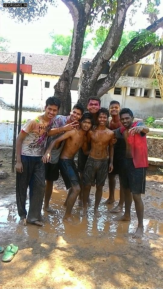 Holi Celebrations at Belgaum Military School