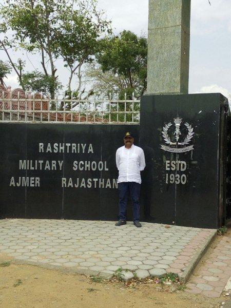 Mukul Mishra at AMS Main Gate