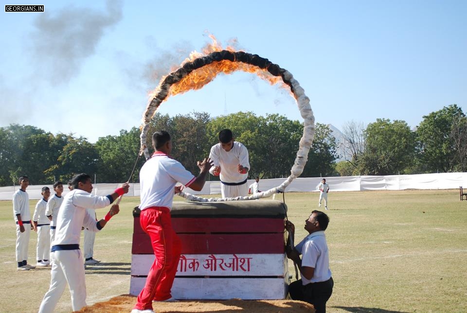 Performance by the Ajmer Georgians