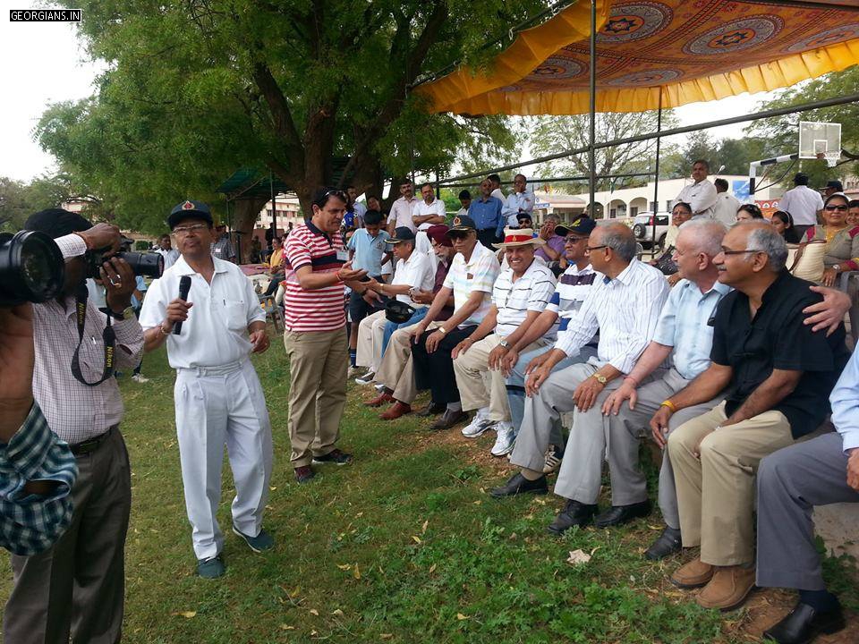 All-rounder SK Lal Sir at 2015-Rashtriya Military School Alumni Meet