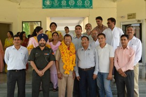 SK Lal Sir with Faculty and Staff Members