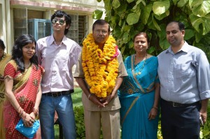 SK Lal Sir with Family