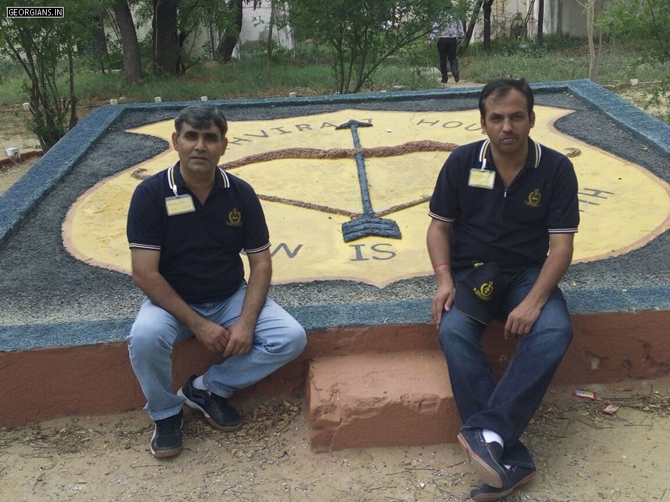 Sushil Daila & Pradeep Malik at Prithviraj House - AMS