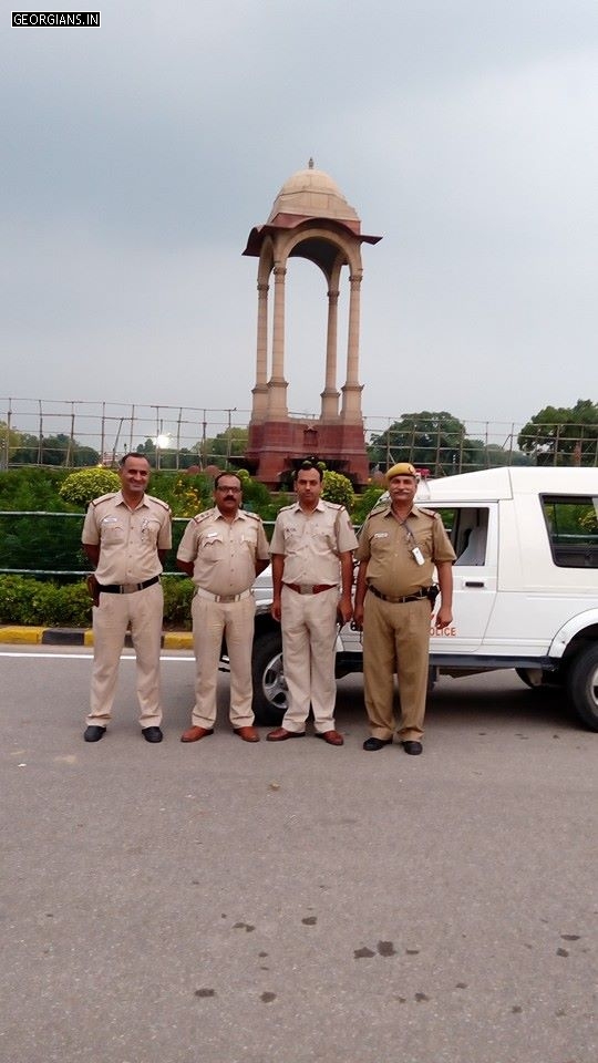 Sushil Daila at India Gate