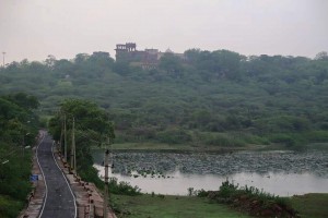 View from Hostel - DMS Academic Block