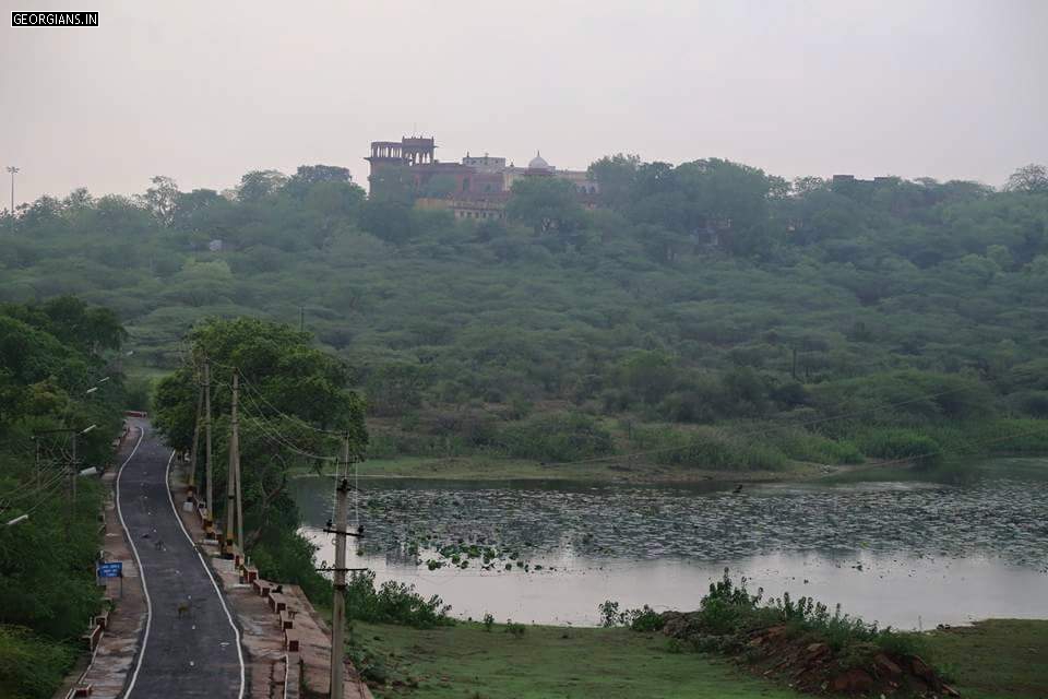 View from Hostel - DMS Academic Block