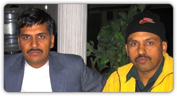Sushil Daila & Ishwar Singh Sangwan promotion party at Punjabi Bagh, New Delhi