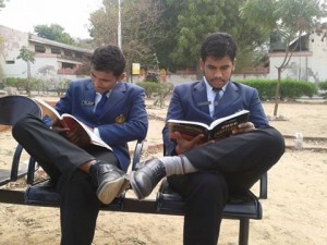 Prithviraj house cadets preparing for exams