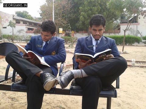 Prithviraj house cadets preparing for exams
