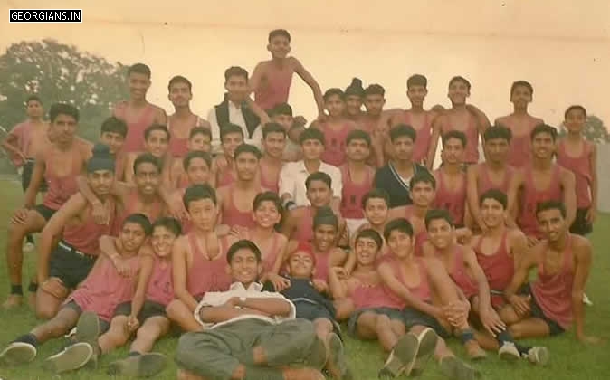 Group photo after the cross country