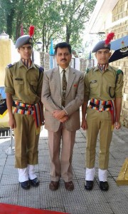 Virender Sambyal Sir Outside the Salaria auditorium