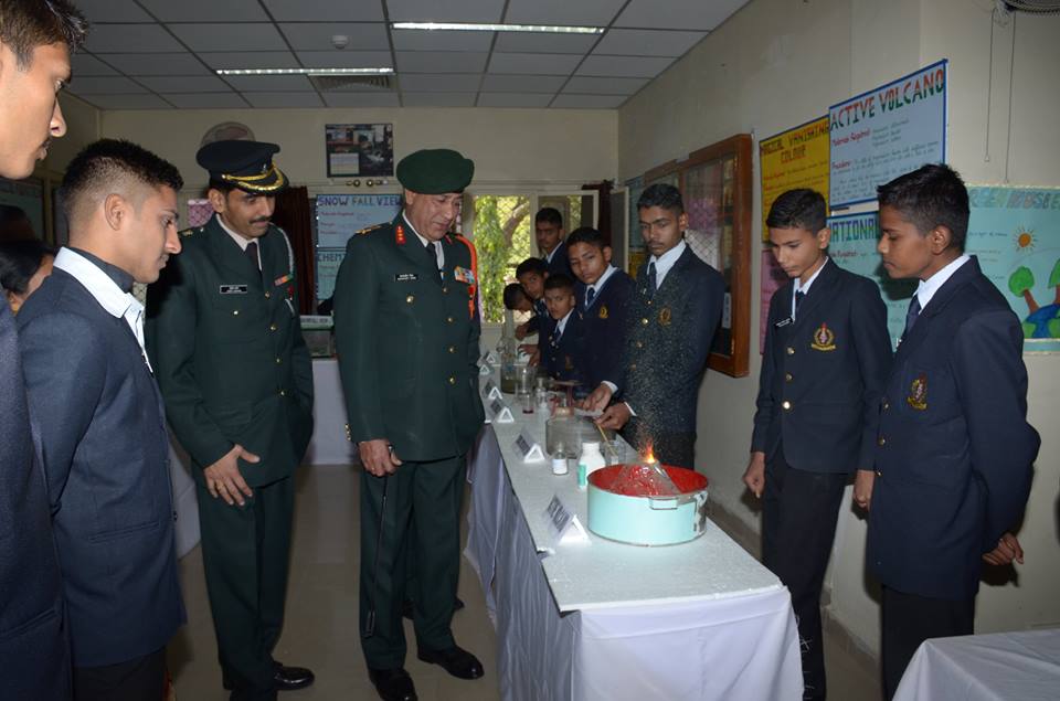 Science Exhibition by the Cadets