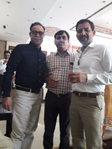 Aseem Mehra, Pradeep Malik & Yashpal Yadav (All 1979-86 Batch)