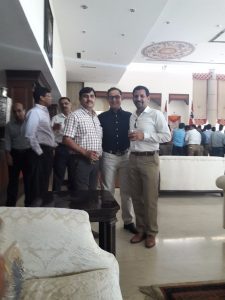 Aseem Mehra, Pradeep Malik & Yashpal Yadav (All 1979-86 Batch)