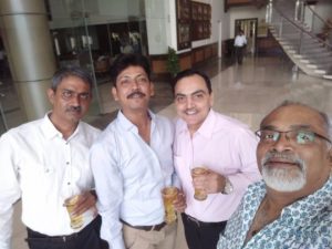 Surindra Singh Dhankar (666), Mukul Mishra and fellow Georgians