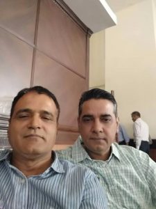Yashpal Kadian (953) with Amarjeet Malik (966)