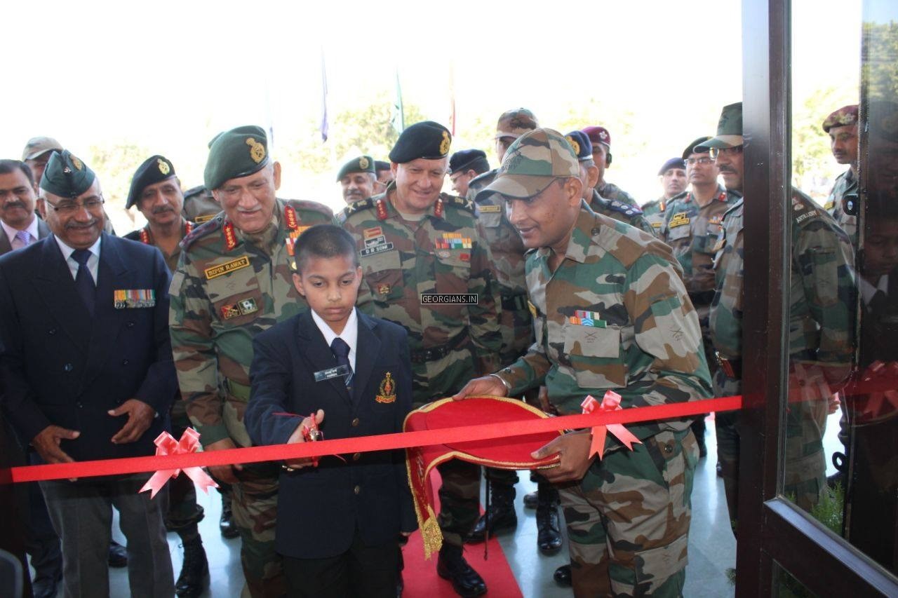 COAS got inaugurated the MOTIVATION HALL by youngest cadets at the hall....this photograph will definitely motivate him throughout his life...