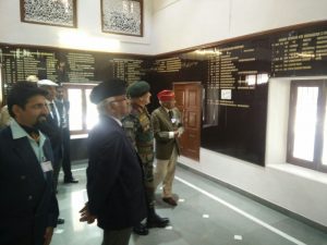 COAS at motivation hall.....Deeply impressed work done by EX boys to the tune of 50 Lakhs by converting temple service hall....Temple is still there.....This was not under MES....Now COAS has instructed that it will be under books of MES