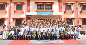 Group Photo with NSA Ajit Doval and CODS Bipin Rawat