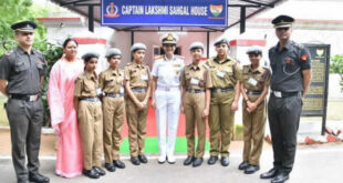 1st Batch of Girl Cadets Inducted by RMS Ajmer