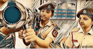 RMS Bangalore inducts girl cadets