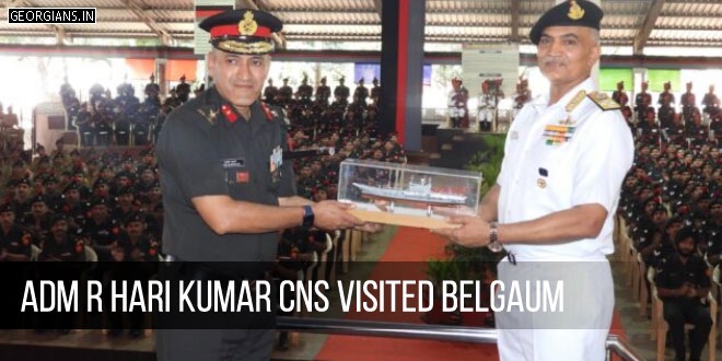 Adm R Hari Kumar CNS visited Belgaum