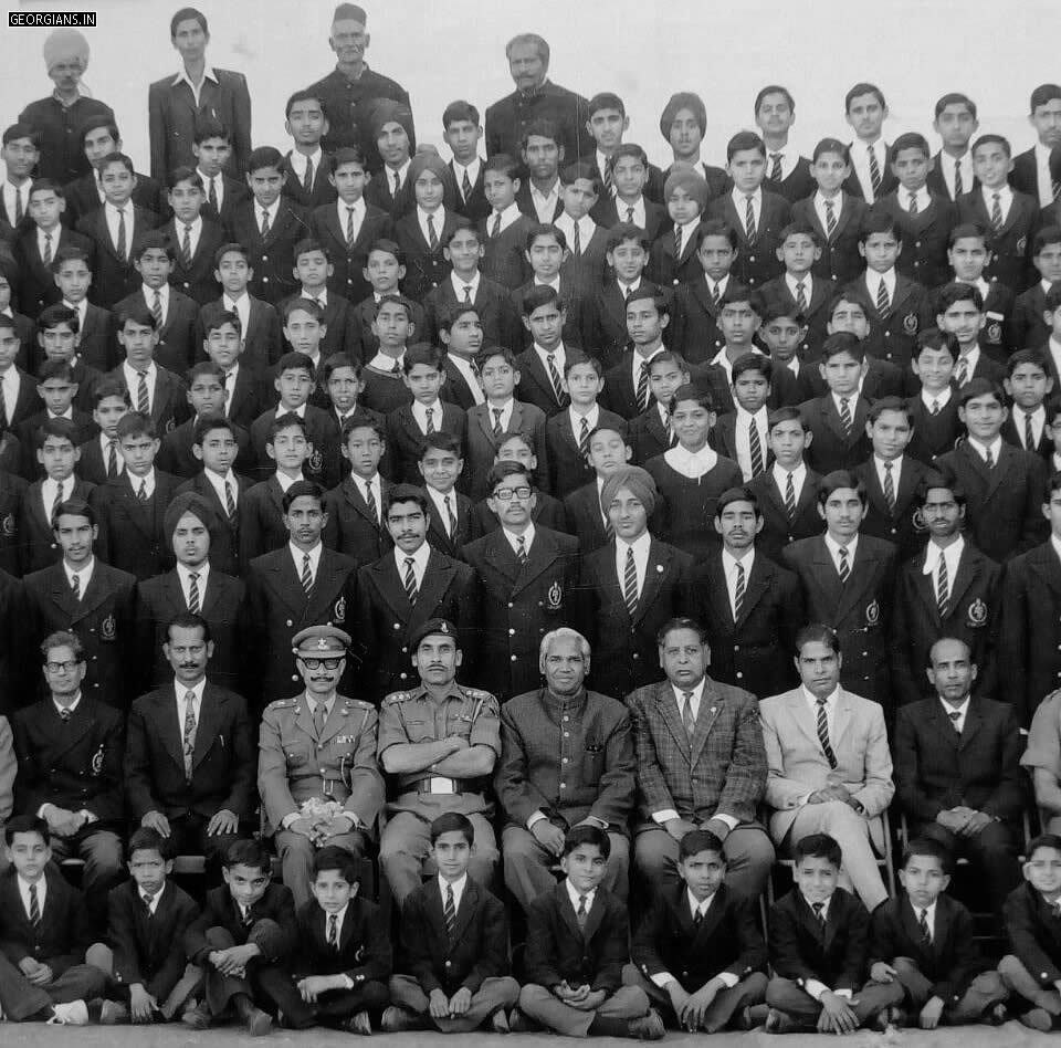 Ajmer Military School Ajmer Group Photograph Year 1976-77