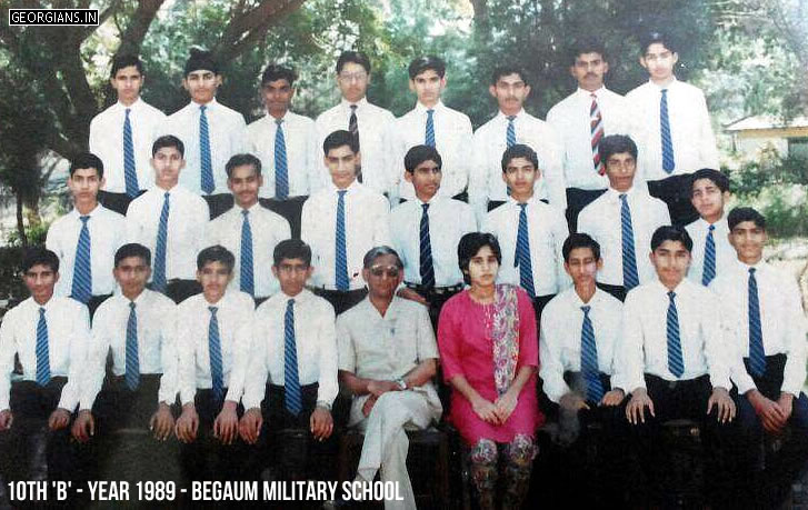 10th class - Year 1989 -Belgaum Military School