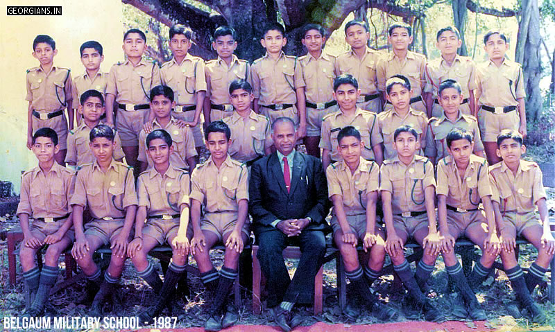 Belgaum Military School Belgaum - Year 1987