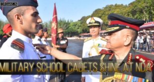 Military School Cadets shine at NDA