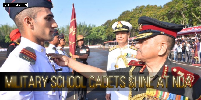 Military School Cadets shine at NDA