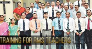 Training for RMS Teachers ends in Ajmer
