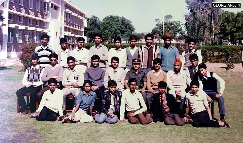 Ajmer Military School, Ajmer 1979-86 acting as faculty members on 'Teachers Day' celebration - 1985 - September 05