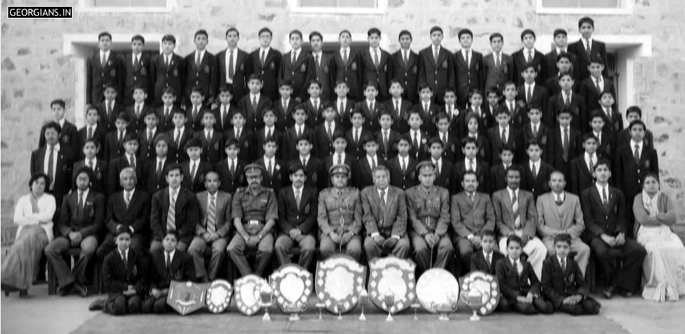 Ajmer Military School, Ajmer - Ashok House Group Photograph - Year 1982-83