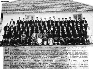 Begaum Military School, Belgaum Shivaji House All Round Best House of year 1969-1970