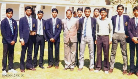 T.S. Panwar Sir with AMS Ajmer 12th class 1986