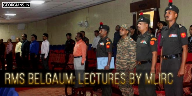 RMS Belgaum Organises Lectures by MLIRC Award Winners