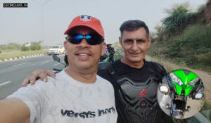 Ajmer Georgian DSP Uday Raj Singh Tanwar with Belgaum Georgian Colonel Yashpal Rathee