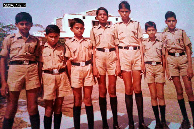 Dholpur Military School 1986 7th Class: Riddh Singh With Classmates