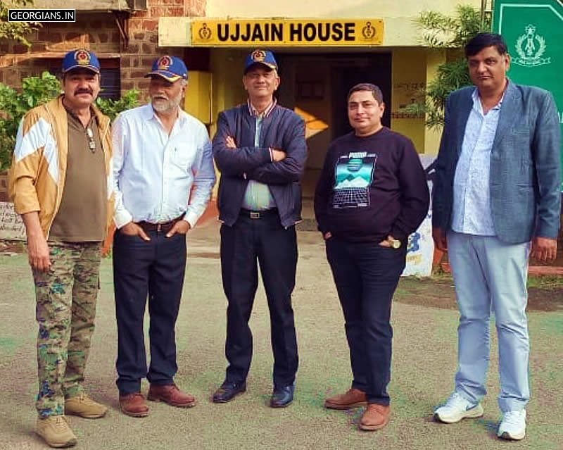Dholpur Military School Georgians at Ujjain House