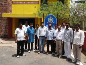 Vinod Rajoudaa with Jagjit Chhillar at Ujjain House